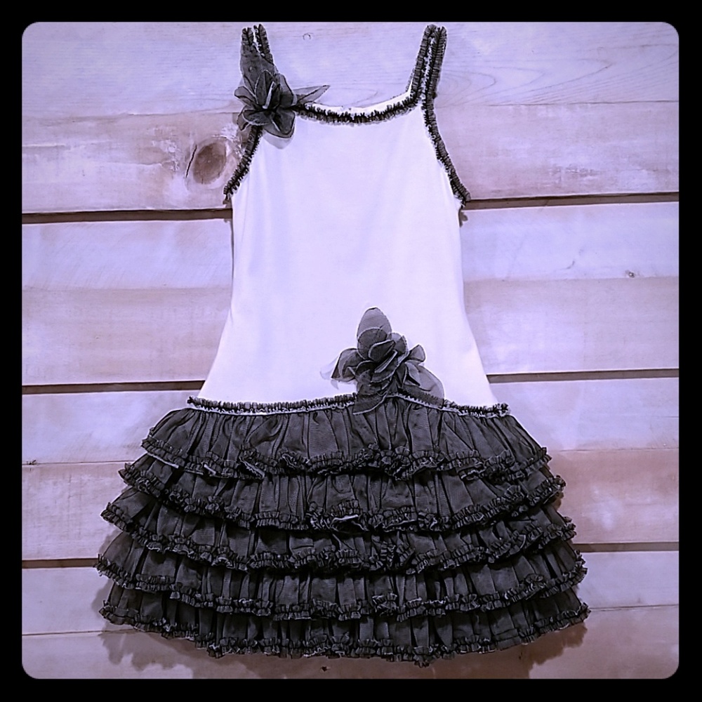 ISOBELLA & CHLOE SZ Small Black & White Dress